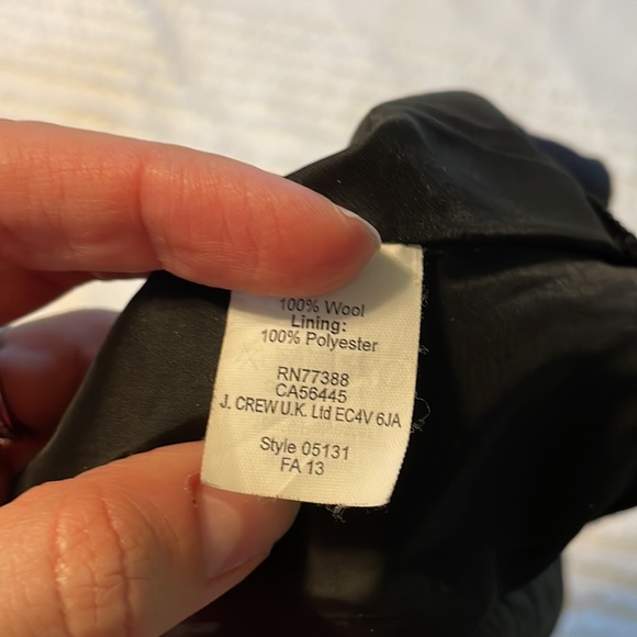 J Crew Houndstooth Color Block Wool Pencil Skirt - Picture 8 of 9